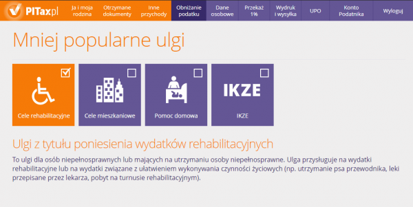 ulga rehab