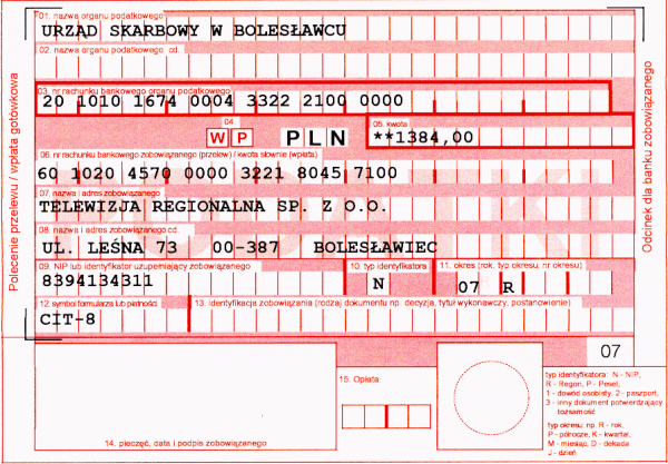 Identyfikacja Zobowiązania – Co To Jest I Kiedy Wypełniamy » Pitax.pl