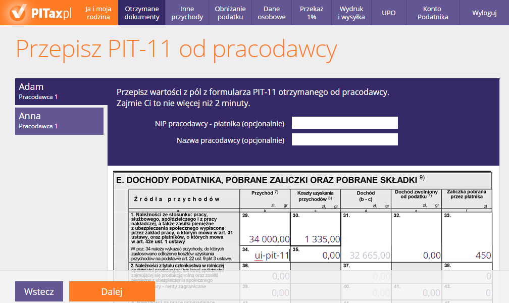Formularz PIT-37 · Pomoc w rozliczeniu PIT – PITax.pl