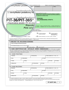 PIT-36: rozliczenie w 2026 roku za 2025 rok