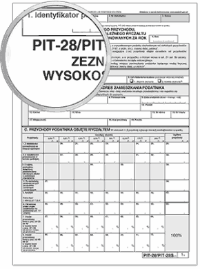 PIT-28 Online w 2022/2023 - Program i Formularze » PITax.pl