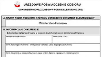 UPO - Urzędowe Poświadczenie Odbioru