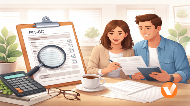 Zeznanie roczne dla przychodów wykazanych w&nbsp;informacji PIT-8C