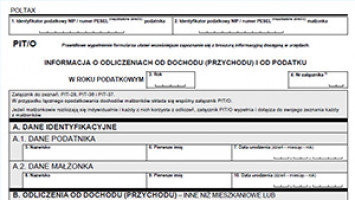 PIT/O - kto rozlicza Załącznik do PIT-37?