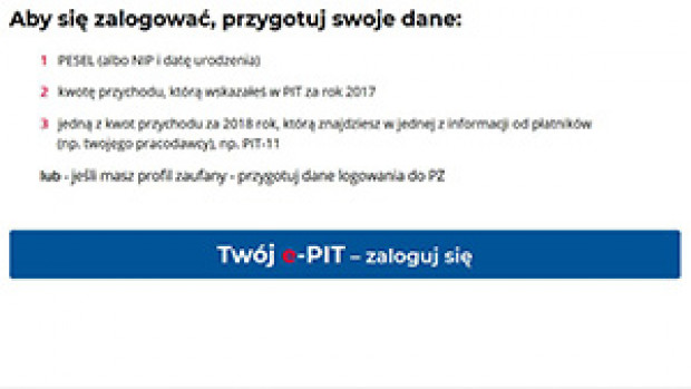 Programy do PIT za 2019: oto czego nie rozliczymy przez system “Twój e-pit