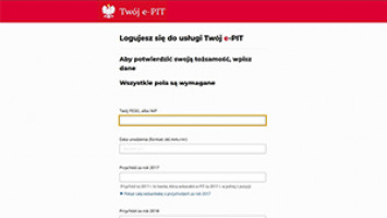 Przewodnik po Twój e-PIT - gdzie znaleźć, jak się zalogować